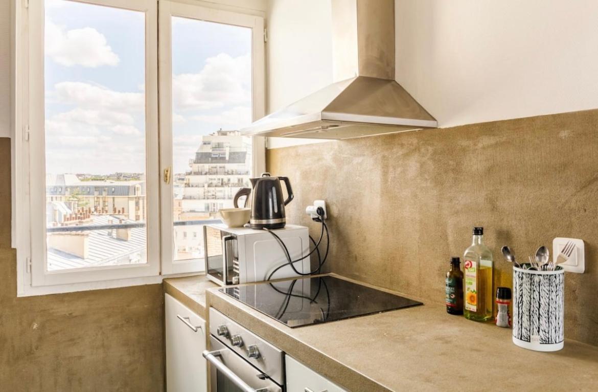 Beautiful Apartment With A View Of Eiffel Tower In Center פריז מראה חיצוני תמונה
